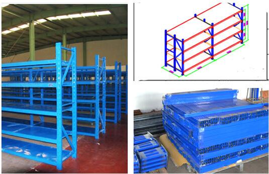 深圳龍崗貨架廠輕型倉儲貨架案例